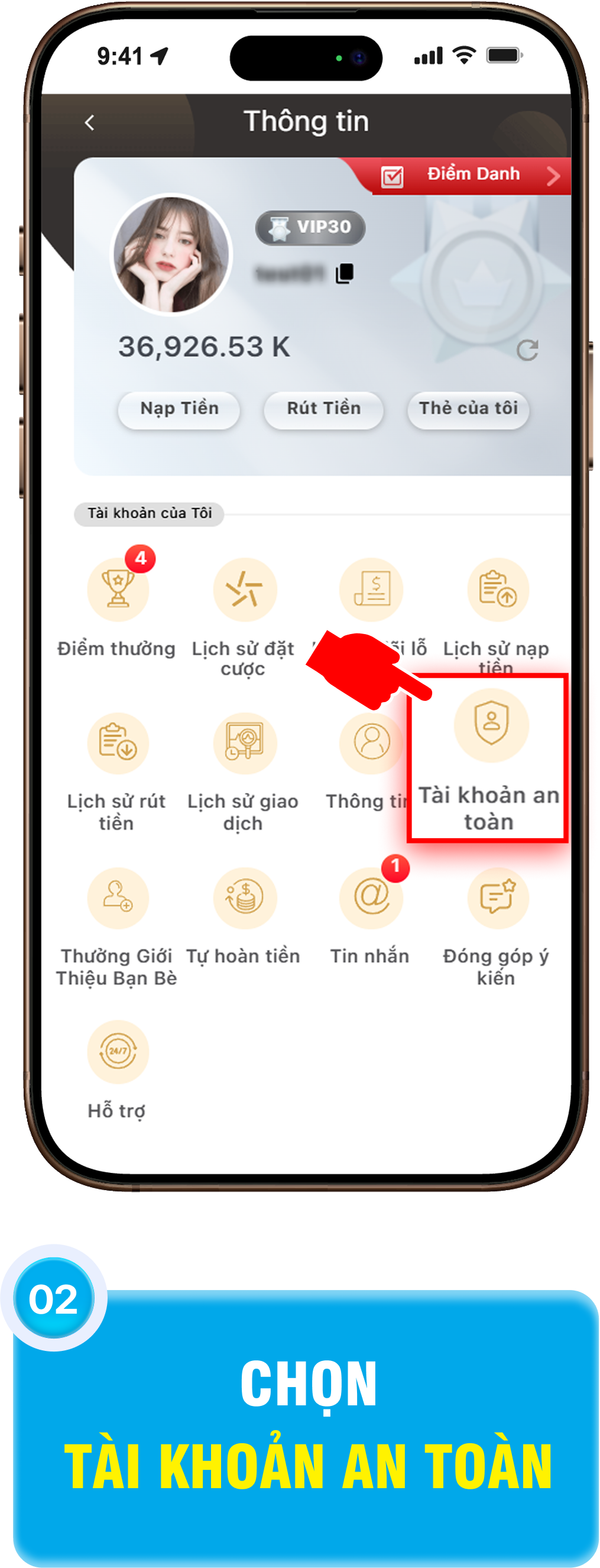 Bước 1